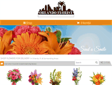 Tablet Screenshot of orlandoflorist.net